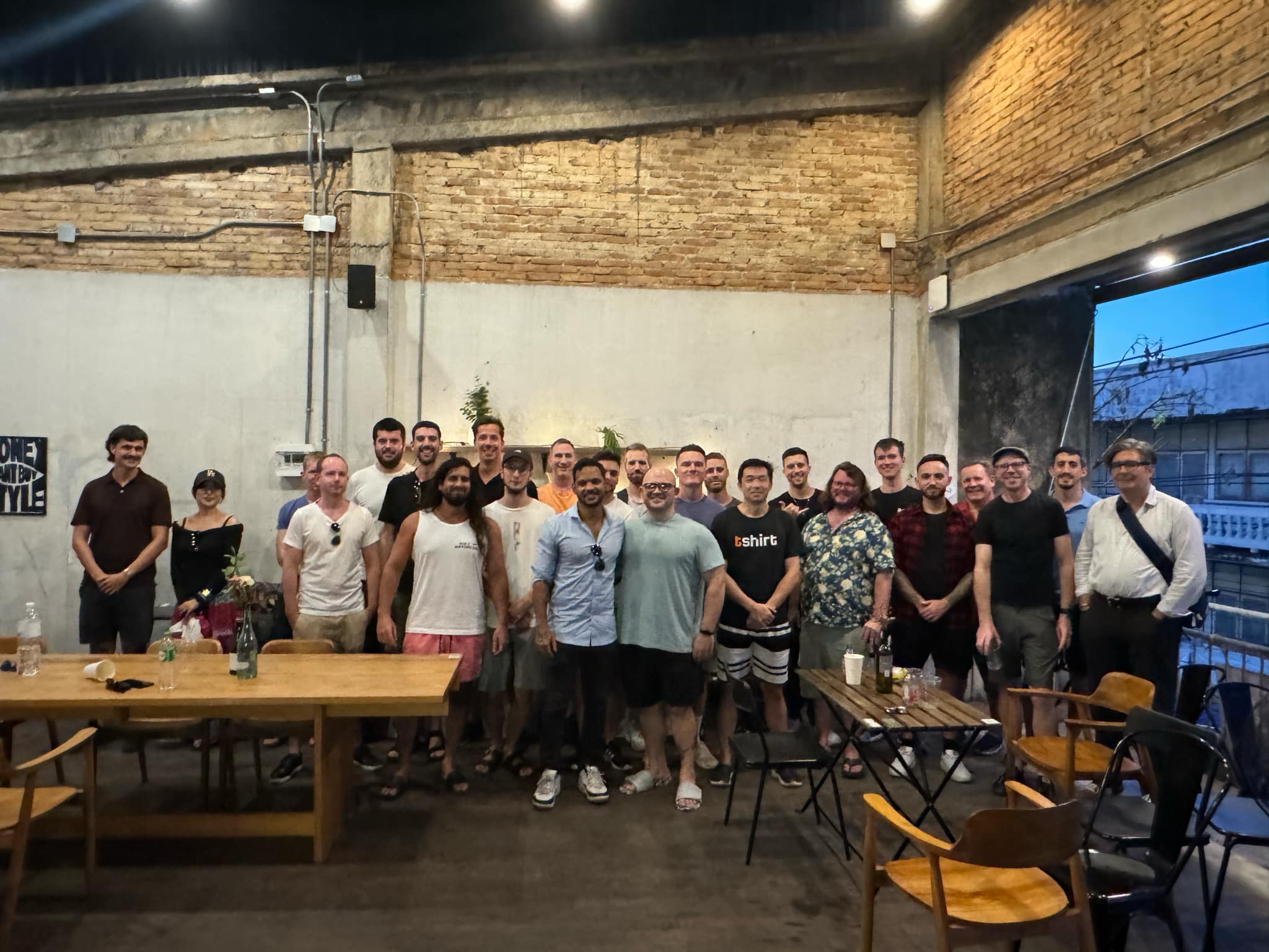 Mastermind que Bruno organiza em Chiang Mai