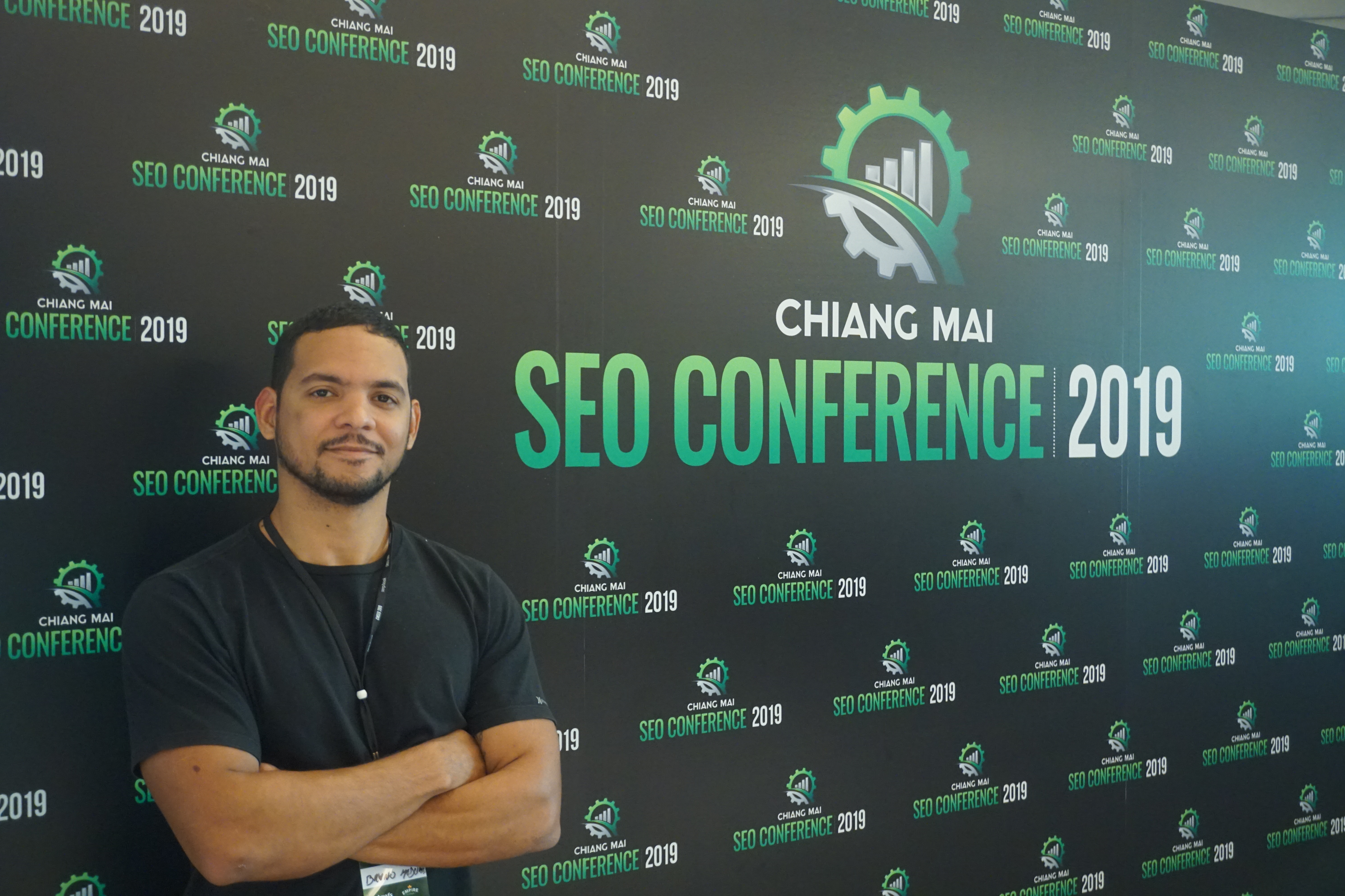 Bruno na Chiang Mai SEO Conference 2019
