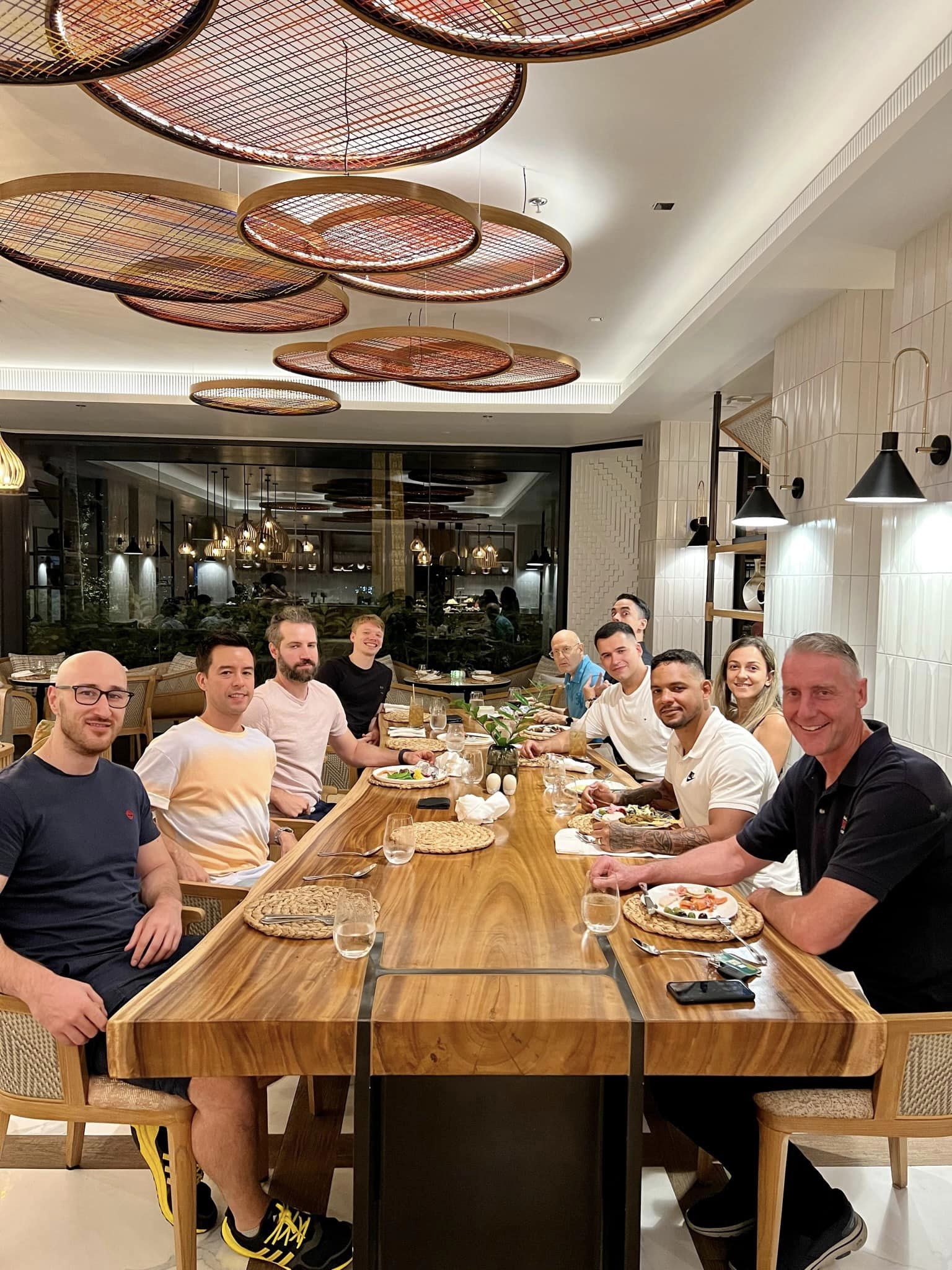 Jantar com a comunidade