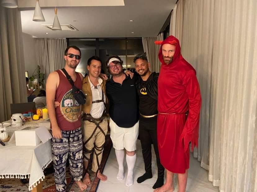 Halloween com a comunidade
