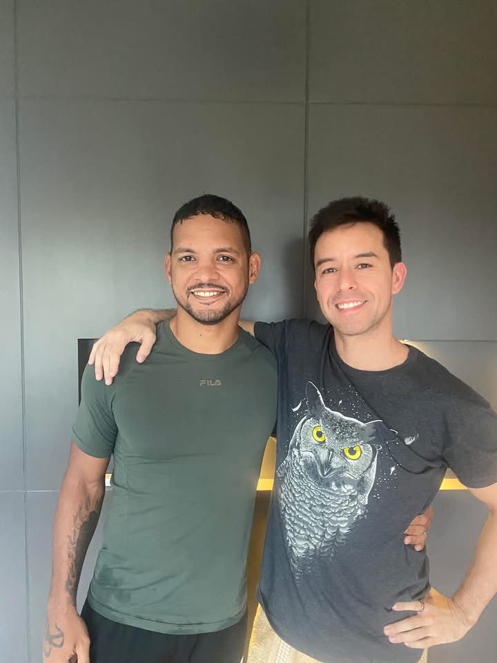 Bruno e Matt Diggity em mentoria pessoal